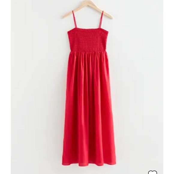 & Other Stories Smocked Maxi Dress - Picture 4 of 12